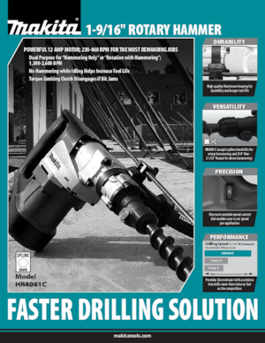 रोटरी हैमर Makita HR4041C