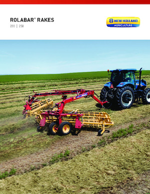 रोटरी रेक New Holland 230 TWIN BASKET