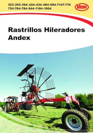 रोटरी रेक Vicon Andex 1304 Plus