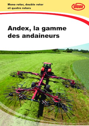 रोटरी रेक Vicon Andex 1304 Plus