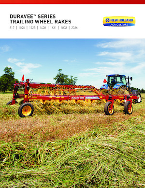 रोटरी रेक New Holland DuraVee 1020
