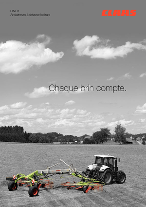 रोटरी रेक Claas Liner 450 T