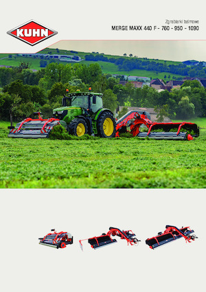 रोटरी रेक Kuhn Merge Maxx 952