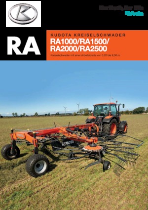 रोटरी रेक Kubota RA2076