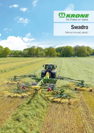 रोटरी रेक Krone Swadro TS 970