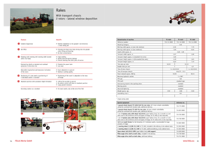 रोटरी रेक Fella TS 1603