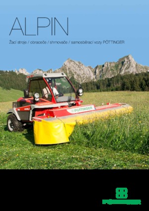 रोटरी टेडर Pöttinger AlpinHit 4.4 N 