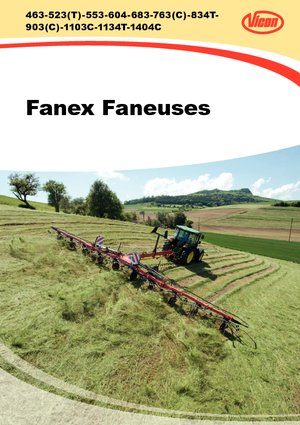 रोटरी टेडर Vicon Fanex 903