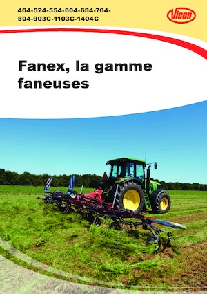रोटरी टेडर Vicon Fanex 554