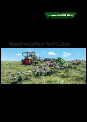 रोटरी टेडर Fendt Lotus 770