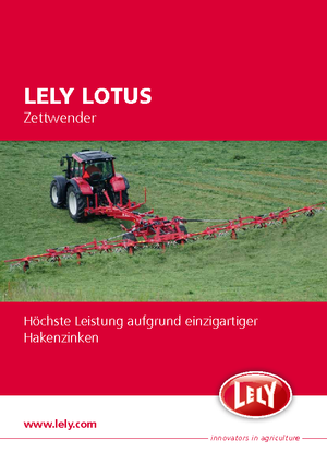 रोटरी टेडर Lely Lotus 600 Combi