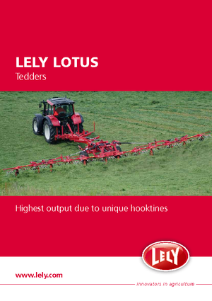 रोटरी टेडर Lely Lotus 770 Plus Stabilo AWS