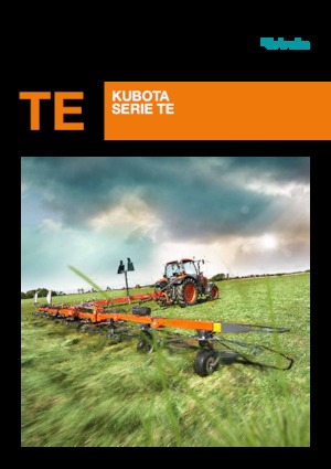 रोटरी टेडर Kubota TE4555