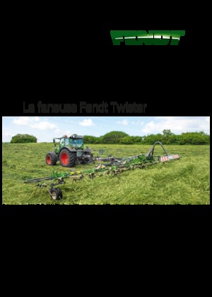रोटरी टेडर Fendt Twister 11010 DN