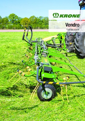 रोटरी टेडर Krone Vendro 620