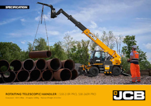 रोटेटिंग टेलीहैंडलर JCB 558-210R PRO