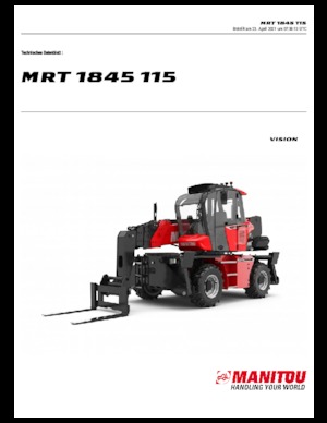 रोटेटिंग टेलीहैंडलर Manitou MRT 1845-400 115 D