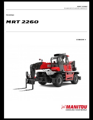 रोटेटिंग टेलीहैंडलर Manitou MRT 2260-360 160 Y