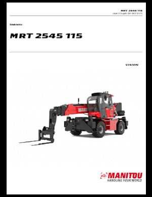 रोटेटिंग टेलीहैंडलर Manitou MRT 2545-400 115 D