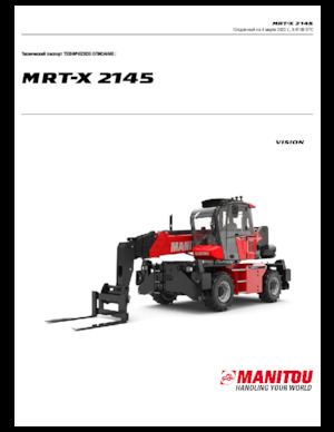 रोटेटिंग टेलीहैंडलर Manitou MRT-X 2145