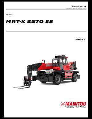 रोटेटिंग टेलीहैंडलर Manitou MRT-X 3570 ES