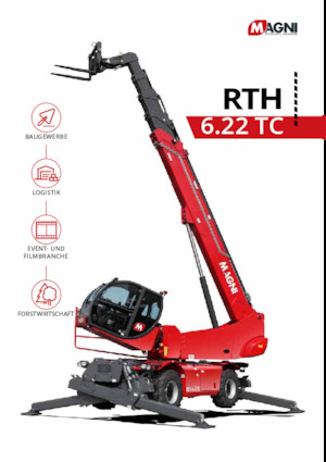 रोटेटिंग टेलीहैंडलर MAGNI RTH 6.22 TC