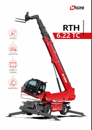 रोटेटिंग टेलीहैंडलर MAGNI RTH 6.22 TC