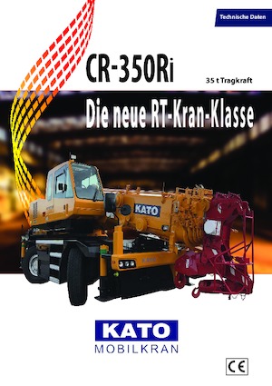 रफ-टेरेन क्रेन Kato CR 350 Ri