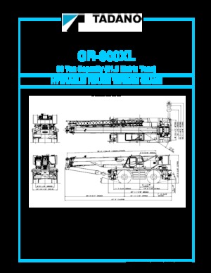 रफ-टेरेन क्रेन Tadano GR-900XL