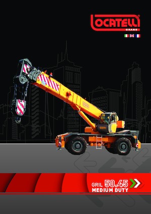 रफ-टेरेन क्रेन Locatelli GRIL 50.45