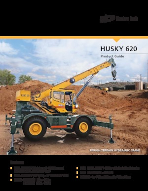 रफ-टेरेन क्रेन Til HUSKY 620