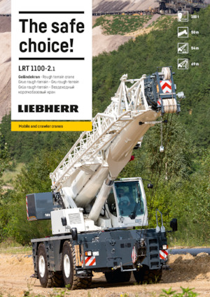 रफ-टेरेन क्रेन Liebherr LRT 1100-2.1