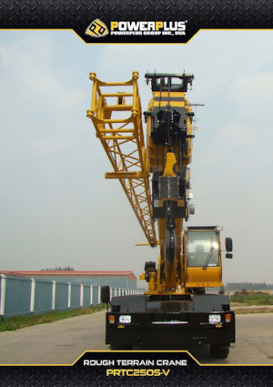 रफ-टेरेन क्रेन PowerPlus PRTC250S-V