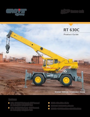 रफ-टेरेन क्रेन Til RT 630C