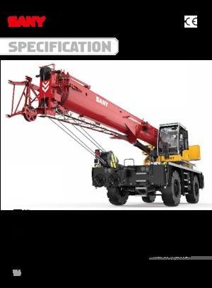 रफ-टेरेन क्रेन Sany SRC300T