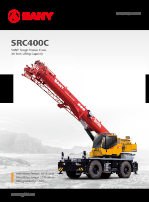 रफ-टेरेन क्रेन Sany SRC400C