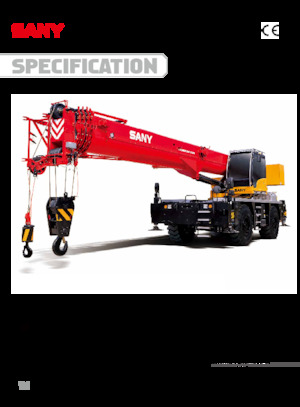 रफ-टेरेन क्रेन Sany SRC500T
