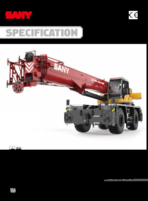 रफ-टेरेन क्रेन Sany SRC650T