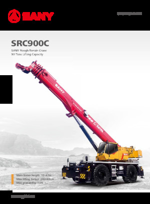 रफ-टेरेन क्रेन Sany SRC900C