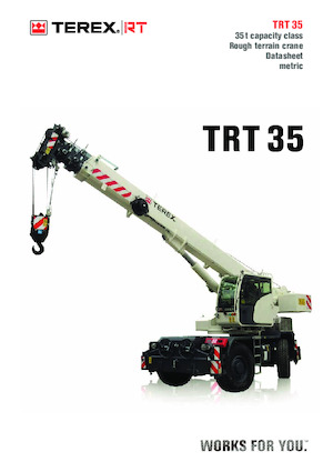 रफ-टेरेन क्रेन TEREX CRANES TRT 65