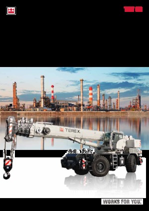 रफ-टेरेन क्रेन TEREX CRANES TRT 80