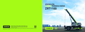रफ-टेरेन क्रेन Zoomlion ZRT1100