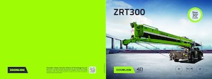 रफ-टेरेन क्रेन Zoomlion ZRT300