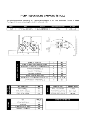 रफ टेरेन फोर्कलिफ्ट Mast Explorer H 20 DL