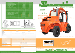 रफ टेरेन फोर्कलिफ्ट Mast Explorer H 30 DA