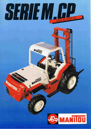 रफ टेरेन फोर्कलिफ्ट Manitou M 26.4