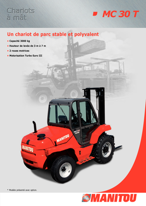 रफ टेरेन फोर्कलिफ्ट Manitou MC 30