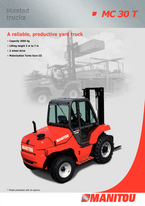 रफ टेरेन फोर्कलिफ्ट Manitou MC 30