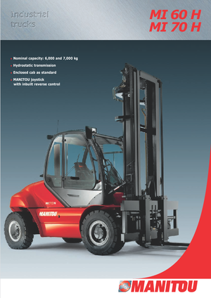 डीजल फोर्कलिफ्ट Manitou MI 60 H