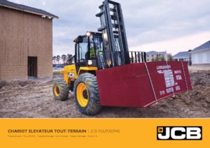 रफ टेरेन फोर्कलिफ्ट JCB 926